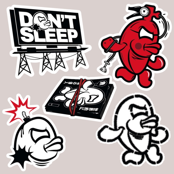 STICKER BOMBING - STICKER PACK