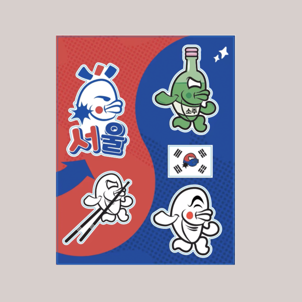 SEOUL INVASION - STICKER SHEET